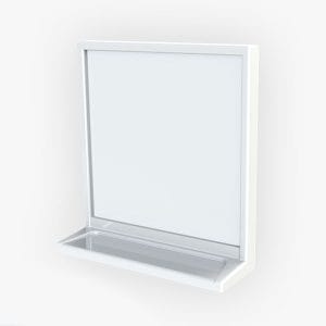 Ogledalo sa etažerom